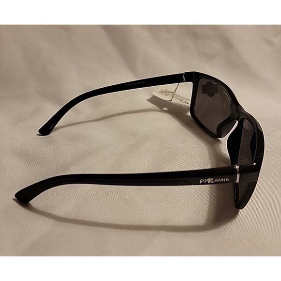 Piranha Premium Sunglasses Black Style # 62165 - Picture 2 of 5